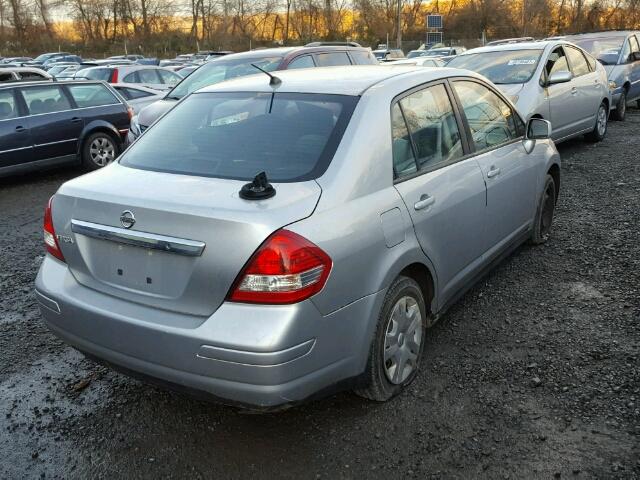 3N1BC1AP9AL366435 - 2010 NISSAN VERSA S 银色 照片 4