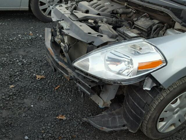 3N1BC1AP9AL366435 - 2010 NISSAN VERSA S 银色 照片 9