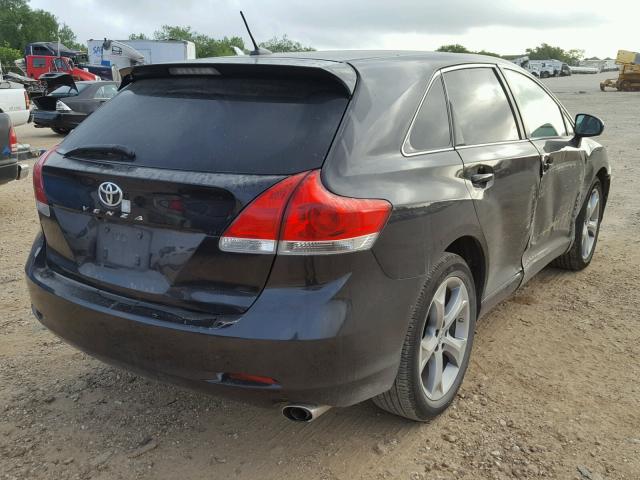 4T3ZK3BB4BU043790 - 2011 TOYOTA VENZA BASE BLACK photo 4