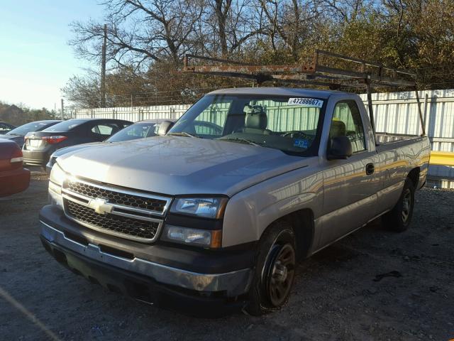 3GCEC14X96G265465 - 2006 CHEVROLET SILVERADO TAN photo 2