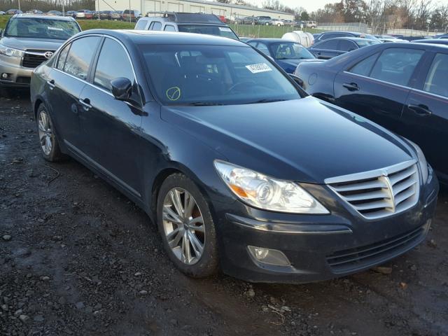 KMHGC46F19U040145 - 2009 HYUNDAI GENESIS 4. BLACK photo 1