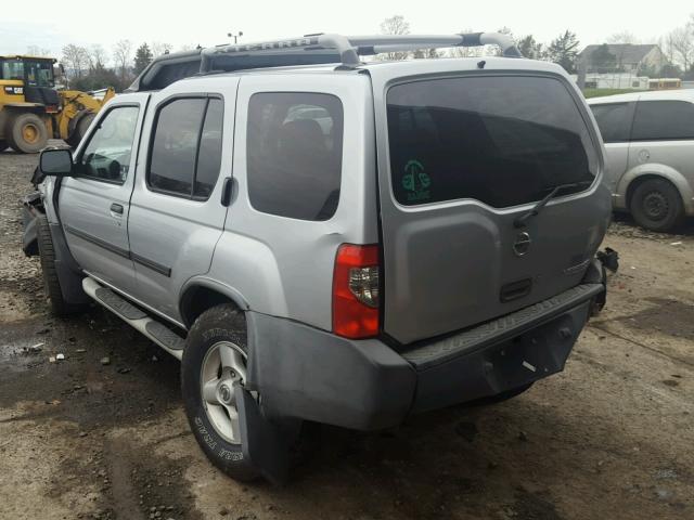 5N1ED28Y23C685939 - 2003 NISSAN XTERRA XE SILVER photo 3