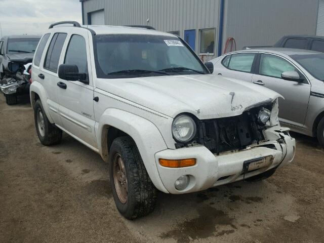 1J4GL58KX4W254188 - 2004 JEEP LIBERTY LI WHITE photo 1