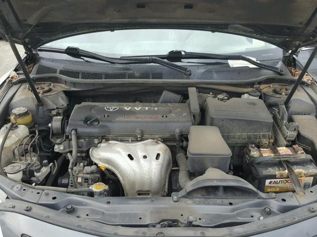 4T1BE46K37U686334 - 2007 TOYOTA CAMRY NEW GRAY photo 7