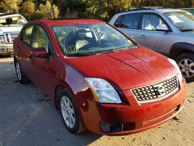 3N1AB61E07L617538 - 2007 NISSAN SENTRA 2.0 RED photo 1