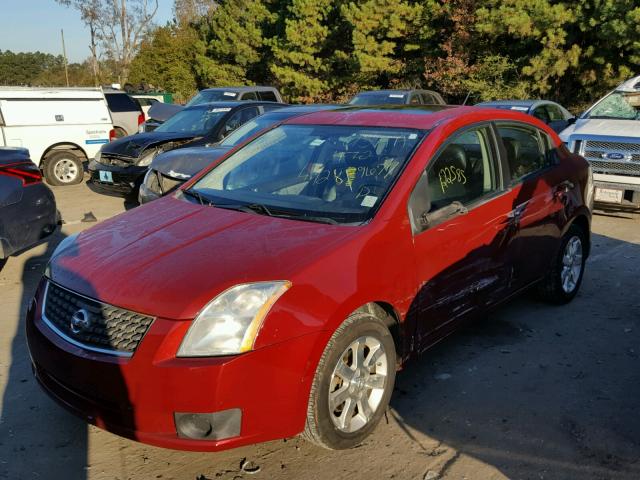 3N1AB61E07L617538 - 2007 NISSAN SENTRA 2.0 RED photo 2