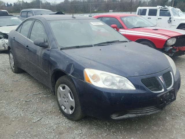 1G2ZF57B584118564 - 2008 PONTIAC G6 VALUE L BLUE photo 1