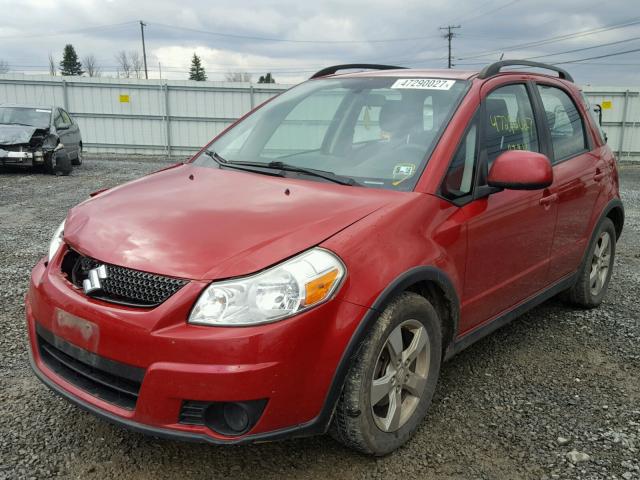 JS2YB5A3XC6304589 - 2012 SUZUKI SX4 BASE RED photo 2