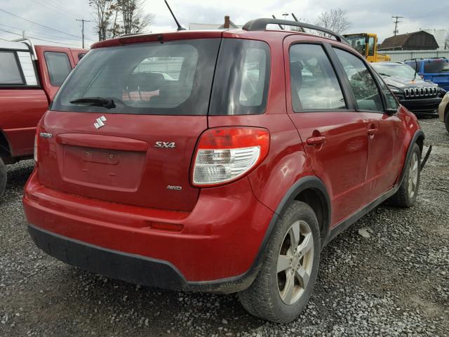 JS2YB5A3XC6304589 - 2012 SUZUKI SX4 BASE RED photo 4