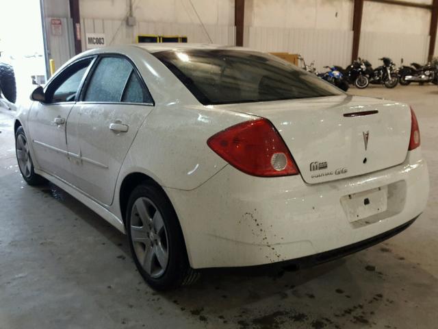 1G2ZJ57B194265321 - 2009 PONTIAC G6 WHITE photo 3