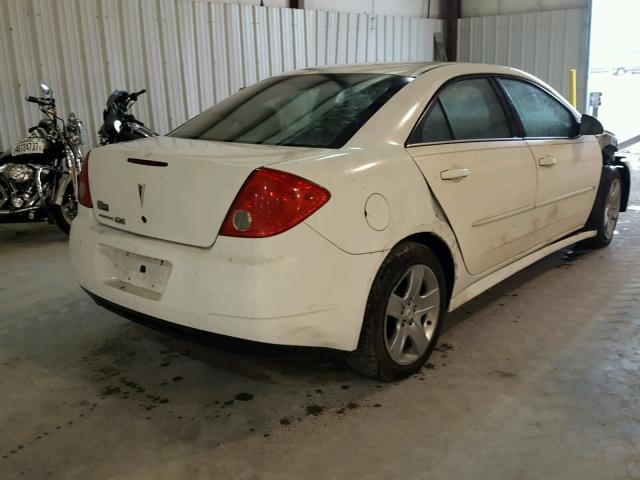 1G2ZJ57B194265321 - 2009 PONTIAC G6 WHITE photo 4