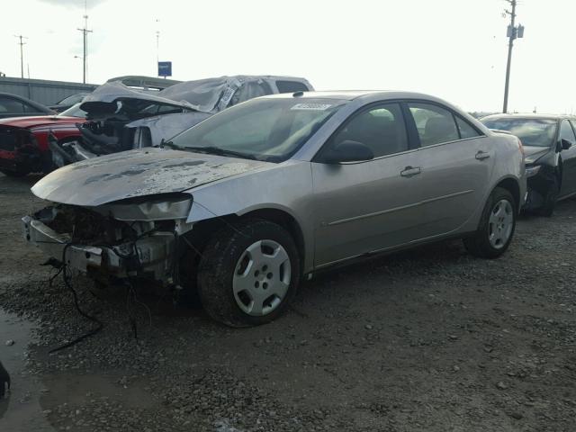 1G2ZG57N884125225 - 2008 PONTIAC G6 BASE SILVER photo 2