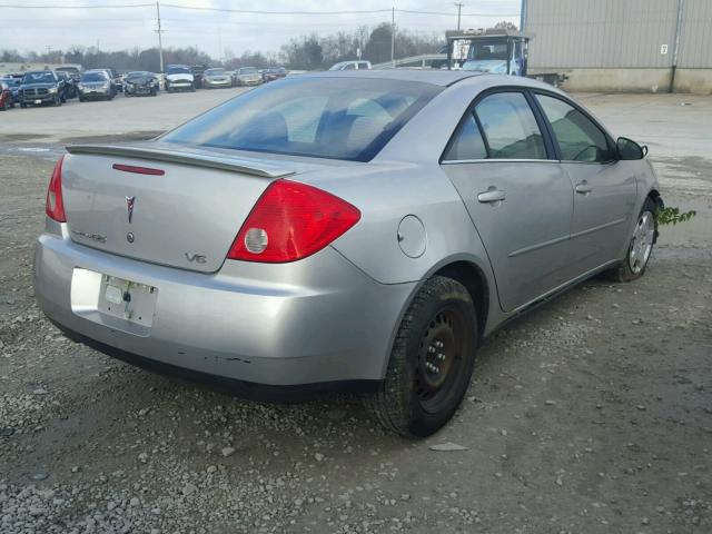 1G2ZG57N884125225 - 2008 PONTIAC G6 BASE SILVER photo 4