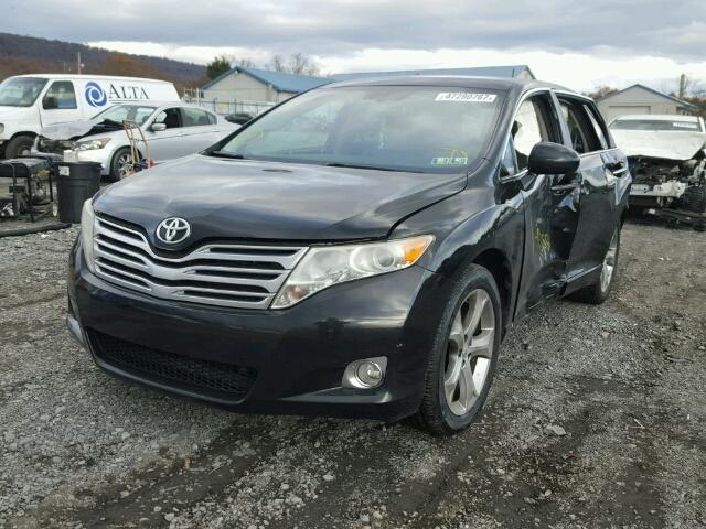 4T3BK3BB6AU027090 - 2010 TOYOTA VENZA BASE BLACK photo 2