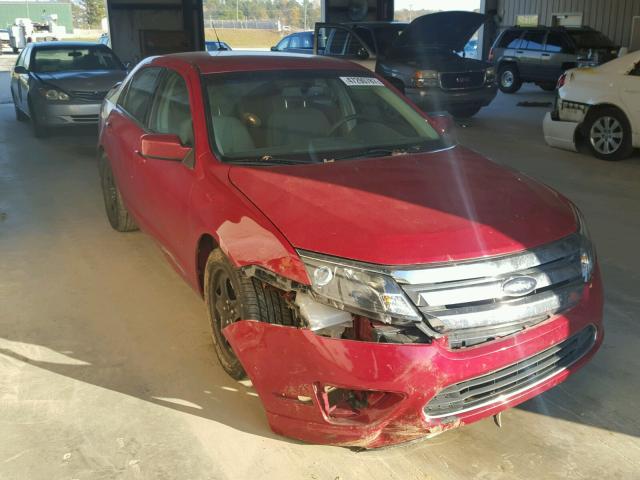 3FAHP0HA9AR168397 - 2010 FORD FUSION SE RED photo 1