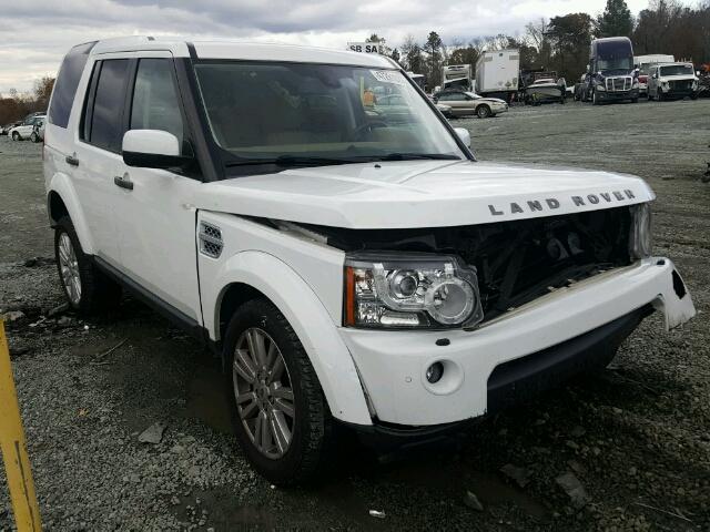 SALAK2D4XBA588602 - 2011 LAND ROVER LR4 HSE LU WHITE photo 1