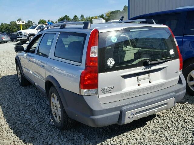 YV1SZ592351199489 - 2005 VOLVO XC70 GRAY photo 3