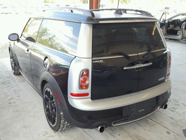 WMWZG3C5XBTY36926 - 2011 MINI COOPER S C BLACK photo 3