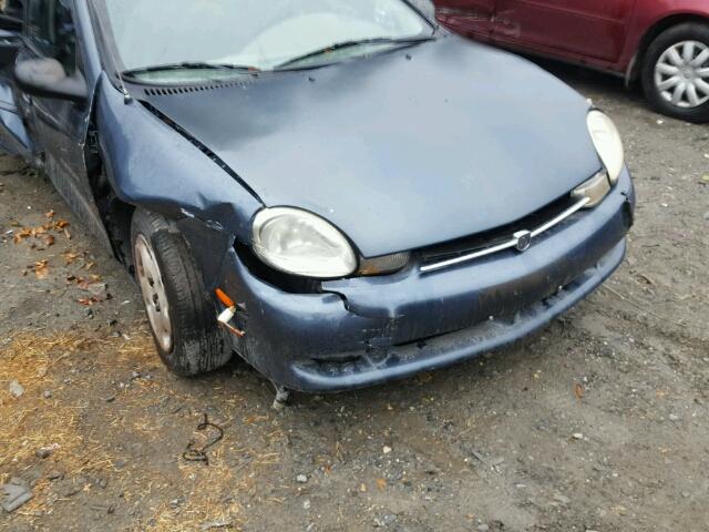 1B3ES46C71D107700 - 2001 DODGE NEON SE BLUE photo 9