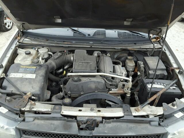 1GNET16S446142924 - 2004 CHEVROLET TRAILBLAZE SILVER photo 7