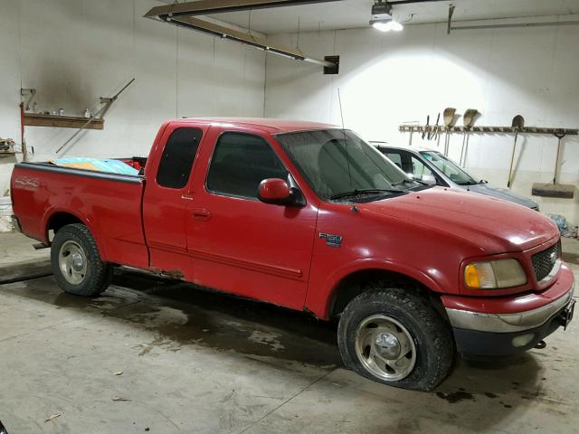 1FTRX18L4YNA86550 - 2000 FORD F150 RED photo 1