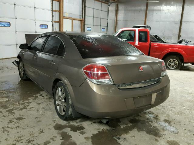 1G8ZS57N17F173219 - 2007 SATURN AURA XE BROWN photo 3