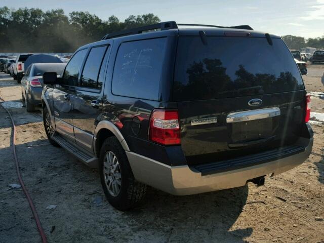 1FMFU18507LA72695 - 2007 FORD EXPEDITION BLUE photo 3