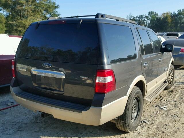 1FMFU18507LA72695 - 2007 FORD EXPEDITION BLUE photo 4