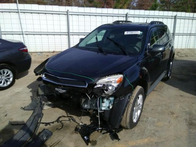 2GNALDEK5C6314243 - 2012 CHEVROLET EQUINOX LT BLACK photo 2