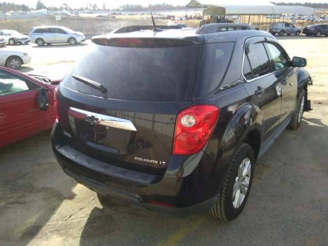 2GNALDEK5C6314243 - 2012 CHEVROLET EQUINOX LT BLACK photo 4