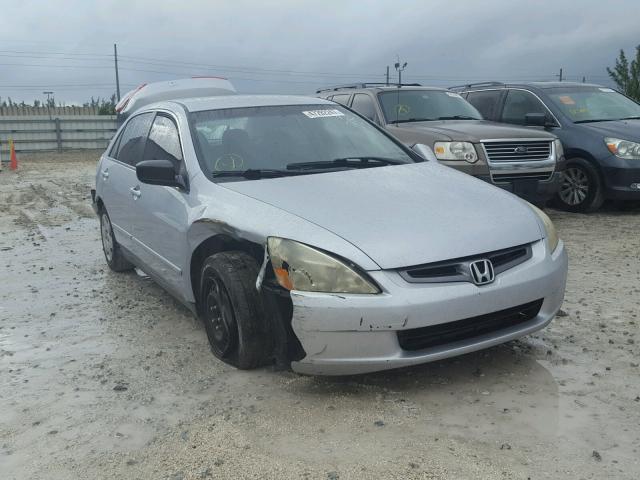 1HGCM56445A177842 - 2005 HONDA ACCORD LX SILVER photo 1