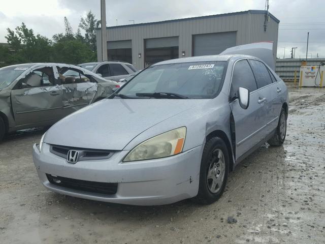 1HGCM56445A177842 - 2005 HONDA ACCORD LX SILVER photo 2