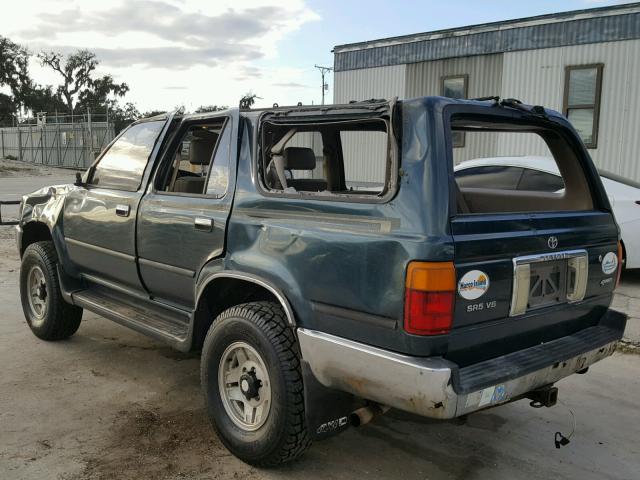 JT3VN39W1S0172822 - 1995 TOYOTA 4RUNNER VN GREEN photo 3