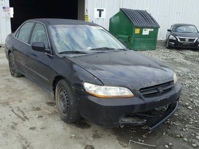 1HGCG6657YA103616 - 2000 HONDA ACCORD LX BLACK photo 1