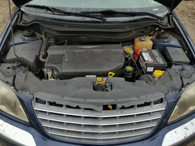 2C4GM68494R512946 - 2004 CHRYSLER PACIFICA BLUE photo 7