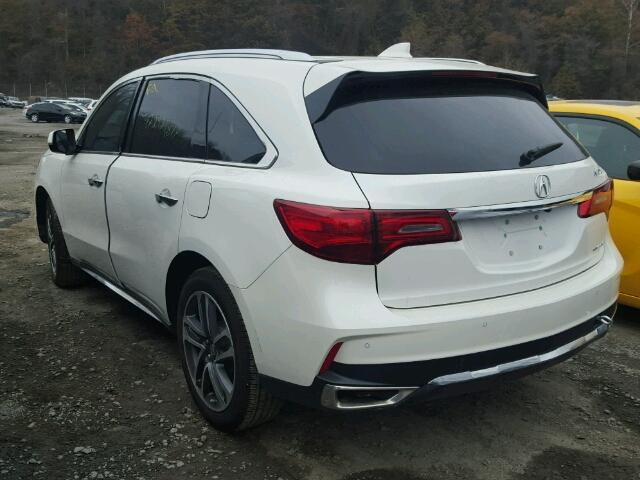 5FRYD4H93HB035077 - 2017 ACURA MDX ADVANC 白色 照片 3