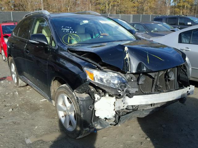 2T2BK1BA2AC058595 - 2010 LEXUS RX 350 BLACK photo 1