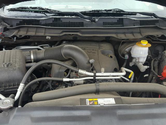 1C6RR7GT2GS120183 - 2016 RAM 1500 SLT შავი ფოტო 7