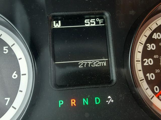 1C6RR7GT2GS120183 - 2016 RAM 1500 SLT შავი ფოტო 8