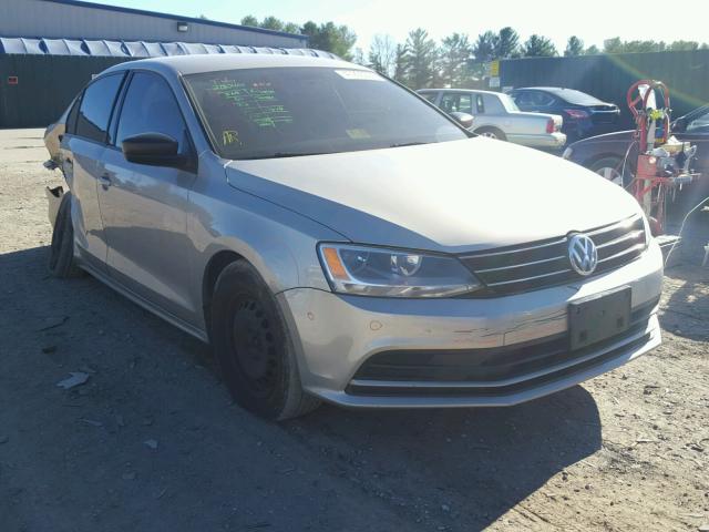 3VW2K7AJ5FM293447 - 2015 VOLKSWAGEN JETTA BASE GOLD photo 1