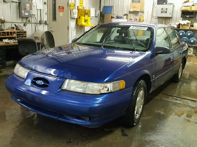 1FALP54P5RA218915 - 1994 FORD TAURUS SHO BLUE photo 2