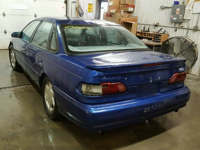 1FALP54P5RA218915 - 1994 FORD TAURUS SHO BLUE photo 3