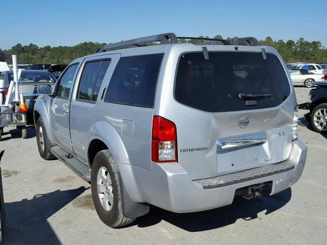 5N1AR18U67C633422 - 2007 NISSAN PATHFINDER SILVER photo 3