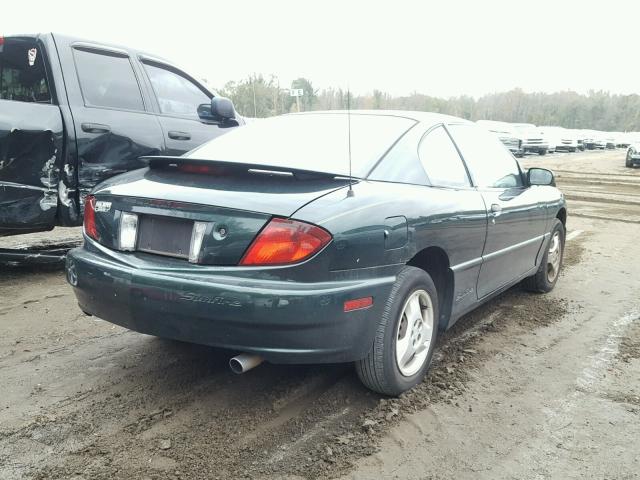 1G2JB12FX37226889 - 2003 PONTIAC SUNFIRE GREEN photo 4