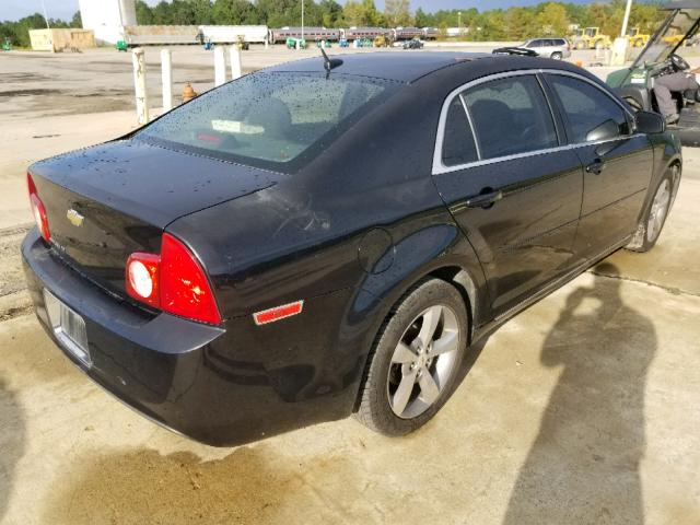 1G1ZC5E15BF280827 - 2011 CHEVROLET MALIBU 1LT BLACK photo 4