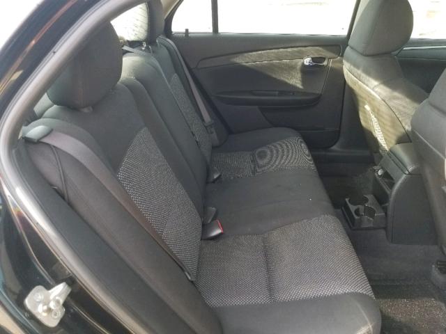 1G1ZC5E15BF280827 - 2011 CHEVROLET MALIBU 1LT BLACK photo 6