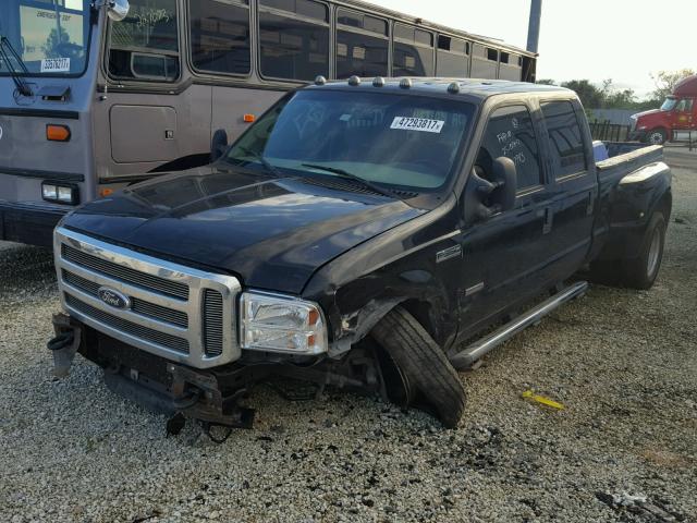 1FTWW32P86ED44191 - 2006 FORD F350 SUPER BLACK photo 2