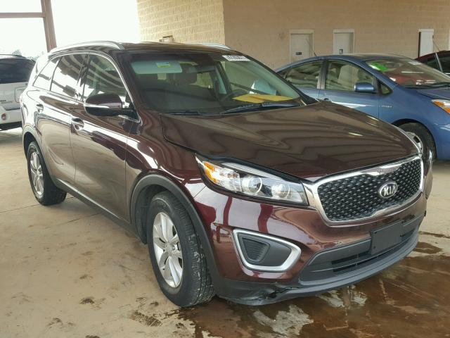 5XYPG4A57GG003381 - 2016 KIA SORENTO LX PURPLE photo 1