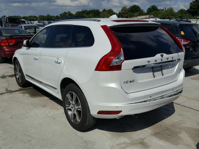 YV4902DZ1E2538890 - 2014 VOLVO XC60 T6 WHITE photo 3