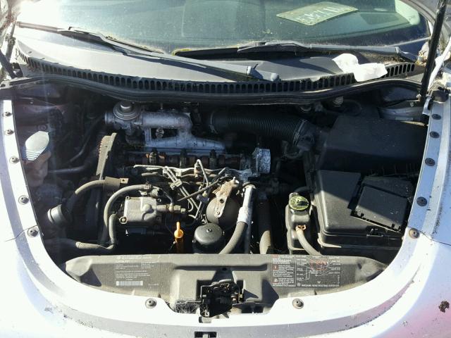 3VWCP21C22M415217 - 2002 VOLKSWAGEN NEW BEETLE 银色 照片 7